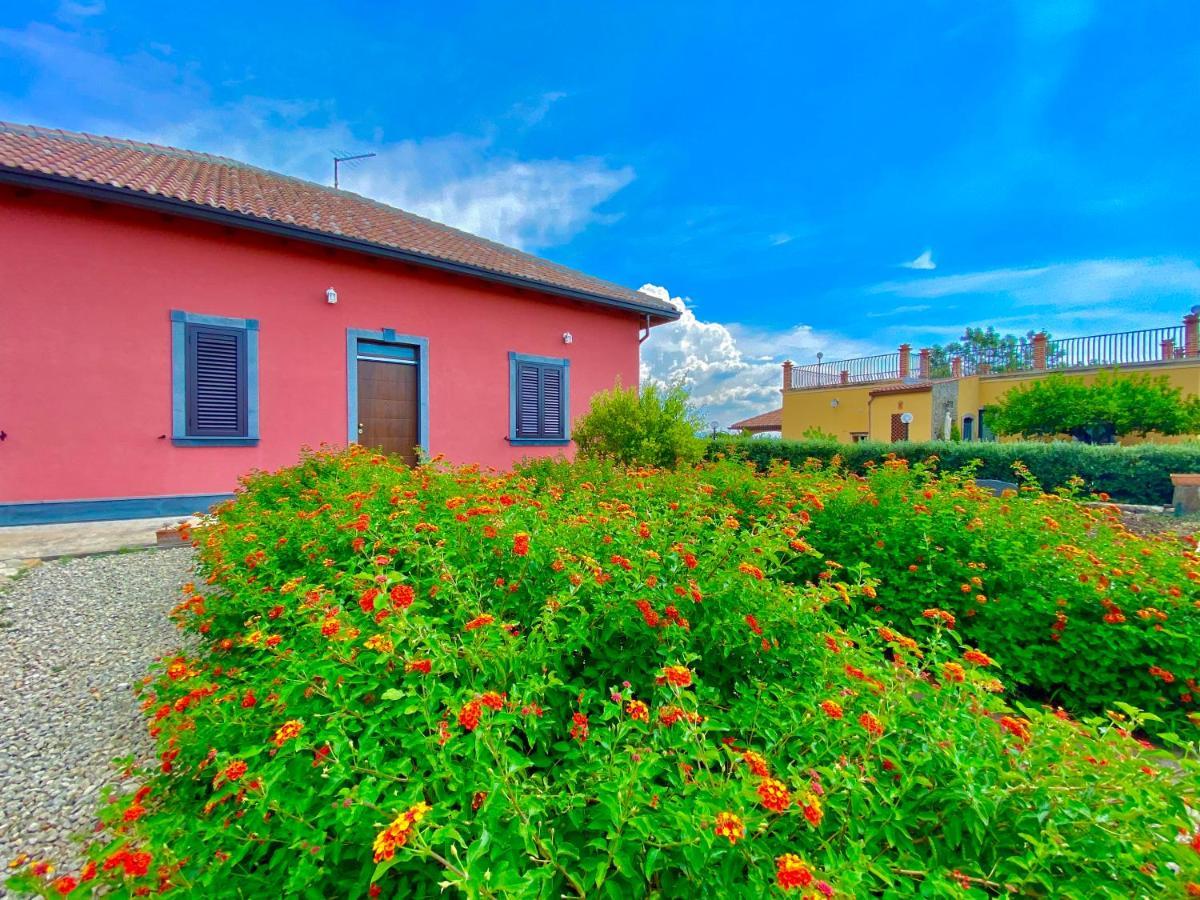 Cs Villa Fronte Etna Centuripe Exteriér fotografie